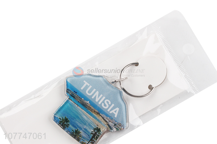 Hot Sale Acrylic T-Shirt Keychain Cool Key Chain