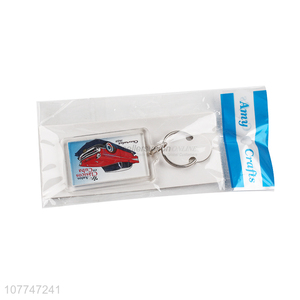 Hot Products Acrylic Keychain Custom Key Chains Key Rings