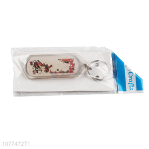 Low Price Acrylic Key Chain Fashion Printing Keychain