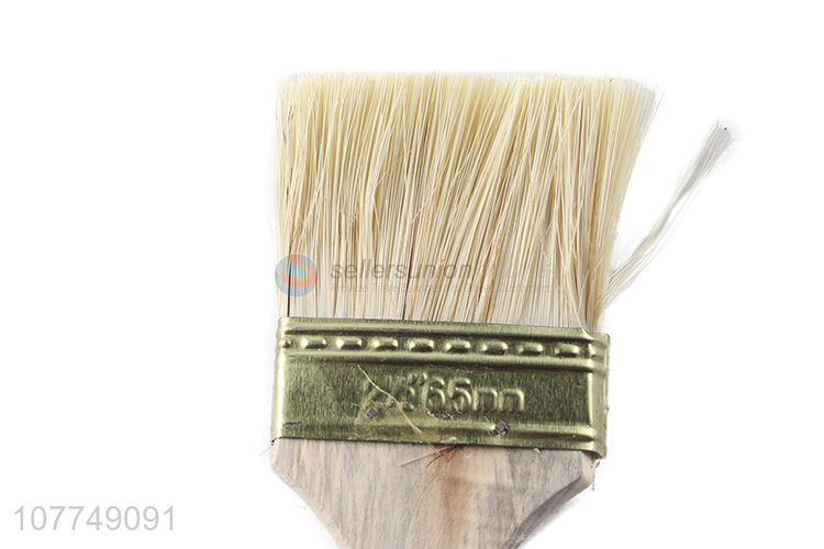 Factory wholesale wooden handle paint brush tool multifunctional household wooden handle brush