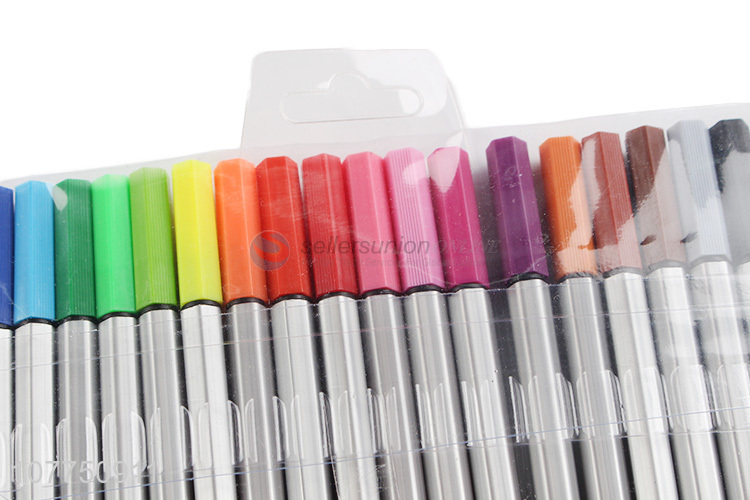 Low price 18 colors fine line markers permanent fine liner