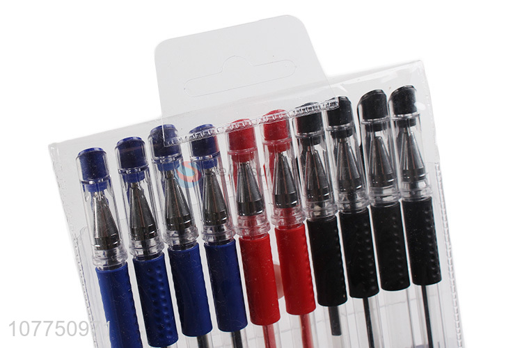 Good sale office school stationery set colored gel ink pen set