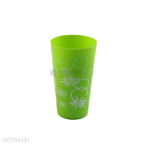 Fashion Printing Plastic Cup Cheap Tooth Mug Plastic Mug