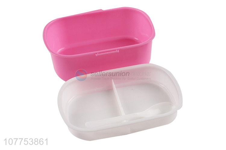 Wholesale Two Layers Lunch Box With Lock And Handle