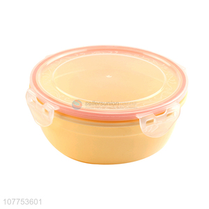 Good Sale Round Plastic Lunch Box Food Storage Box