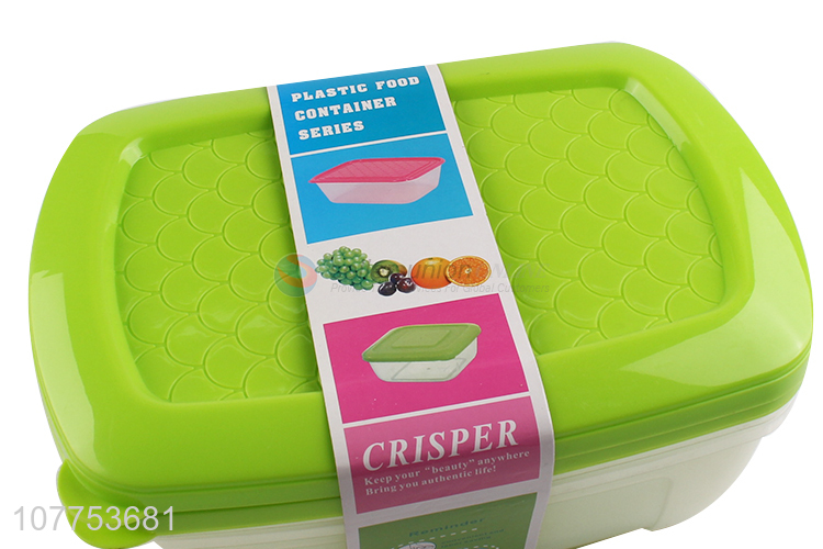 Hot Products Plastic Crisper Fashion Preservation Box Set