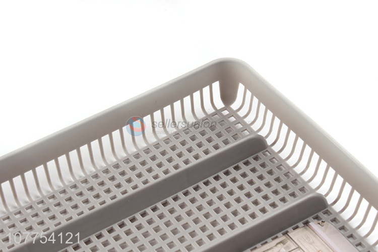 Hot Selling Plastic Storage Basket Household Tableware Storage Basket