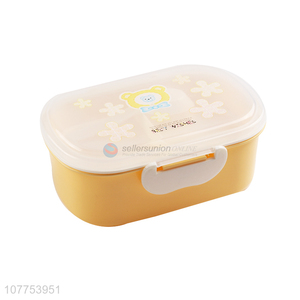 Best Price 2 Layers Lunch Box With Spoon Set For Sale