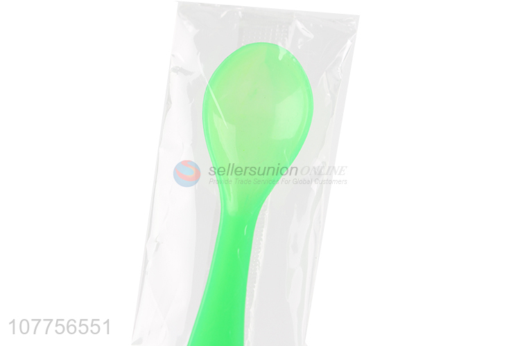 Good quality color changing plastic spoon food grade temperature-sensitive spoon