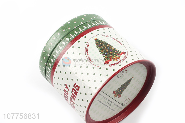 Hot Sale Christmas Gift Box Candy Jar Tin Box
