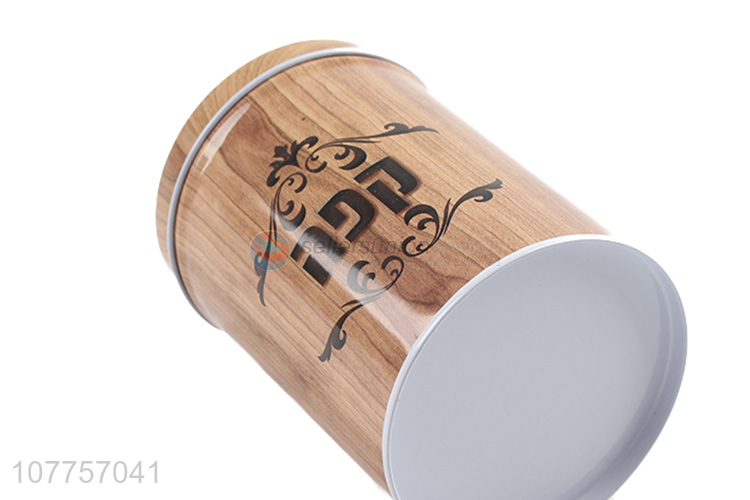 New Arrival Cylindrical Jar Multipurpose Storage Box Tin Can