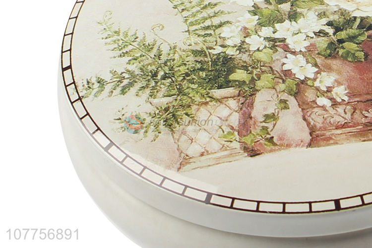 Top Quality Round Tin Box Fashion Collectables Tin Can