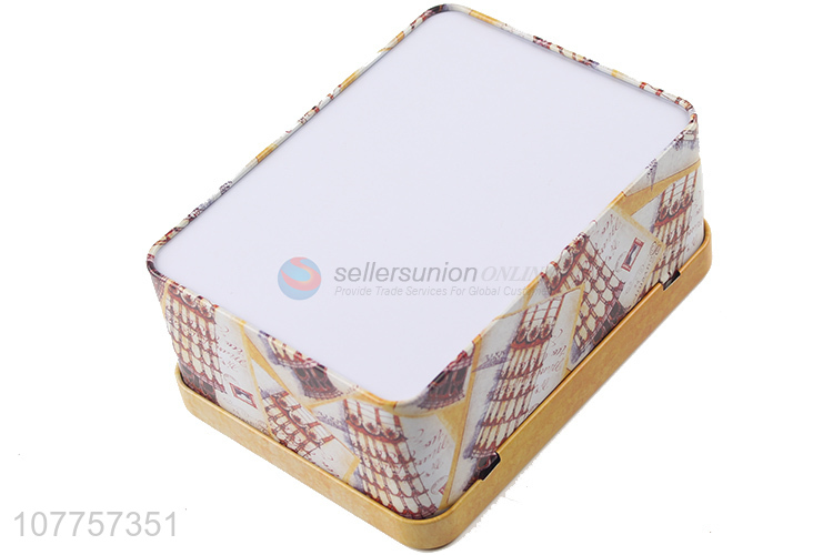 Wholesale 3 Pieces Collectable Tin Box With Lock Storage Box Set