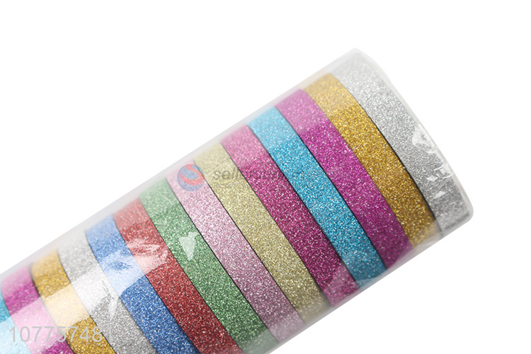 Printing decorative colorful paper masking adhesive tape