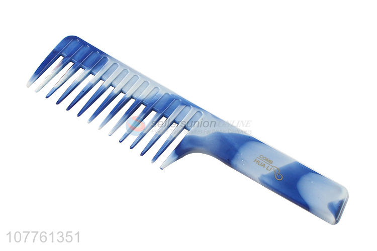 Personalized Wide Tooth Hair Comb Plastic Comb For Sale