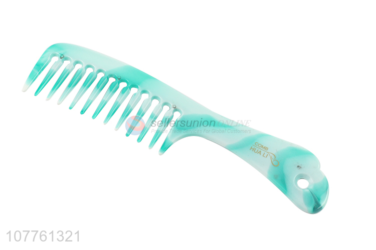 Hot Selling Plastic Wide Tooth Comb Fashion Hair Comb