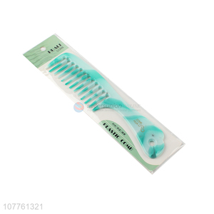 Hot Selling Plastic Wide Tooth Comb Fashion Hair Comb