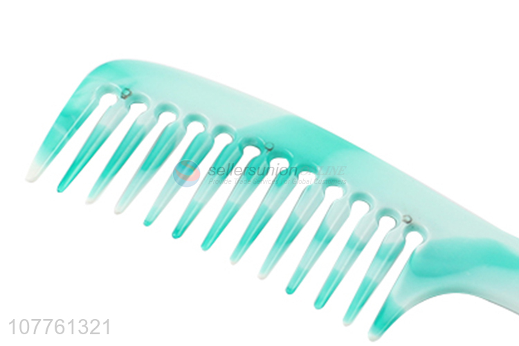 Hot Selling Plastic Wide Tooth Comb Fashion Hair Comb