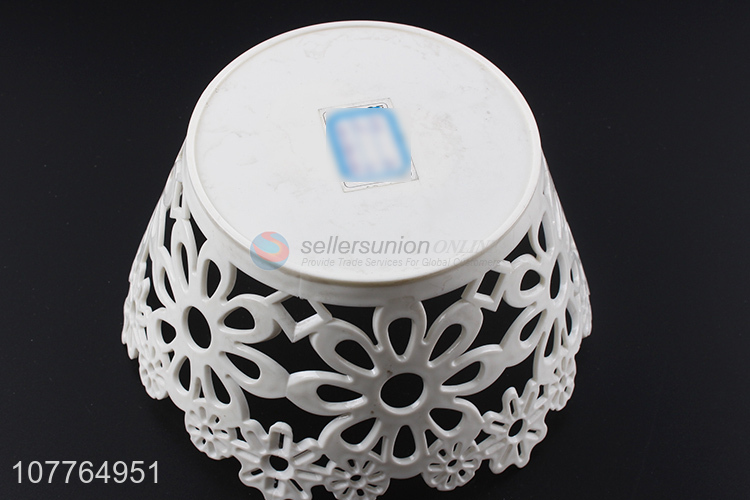 Wholesale fashionable hollow snacks basket candy basket storage basket