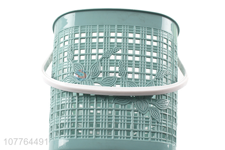 High quality multi-purpose kitchen fruit plastic storage basket with handle