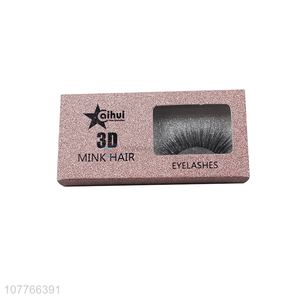 Wholesale natural makeup 3D synthetic onion paper false eyelashes