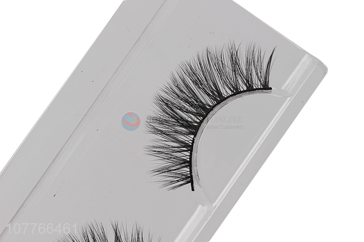 Spot wholesale 5D false eyelashes display box black false eyelashes