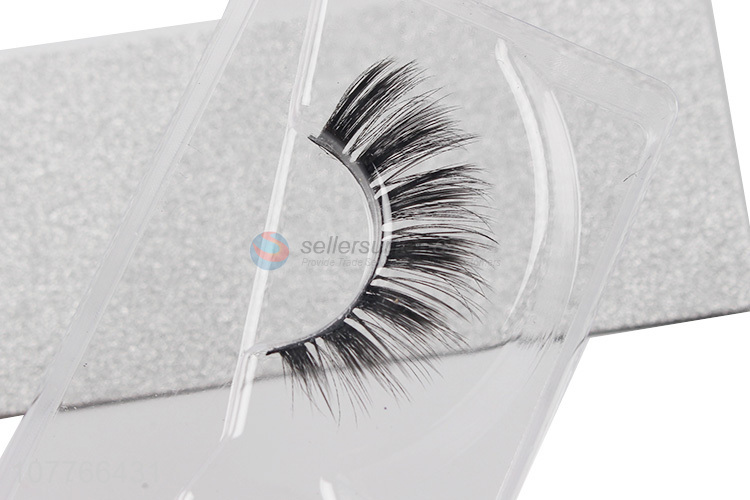 Wholesale women makeup tools 5D long purple box false eyelashes