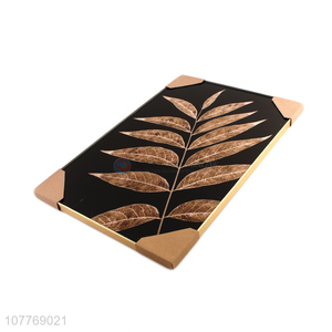 Hot selling modern gold leaf wall hanging frame for home decoration