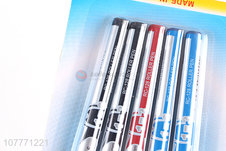 Wholesale 5 Pieces Roller Pen Office Fountain Pen Set