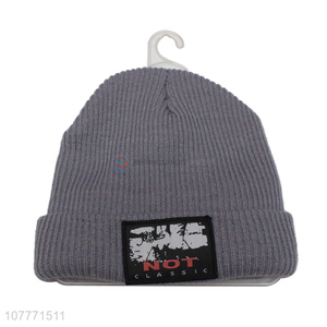 Factory wholesale outdoor cold-proof men sports knitted hat