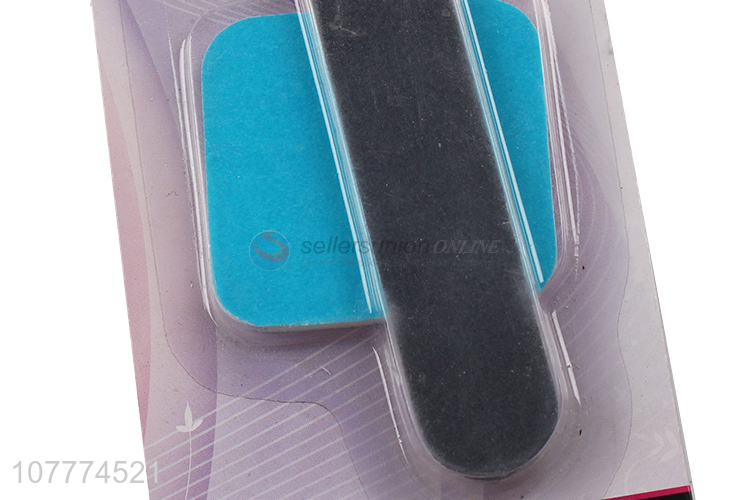 China factory eva nail file sandpaper nail file nail art tool