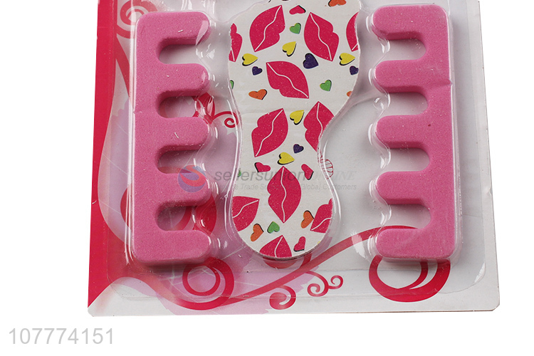 Factory price 5 pieces manicure pedicure set nail cutter nail file set