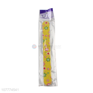 Best selling flower pattern sandpaper nail file polishing file