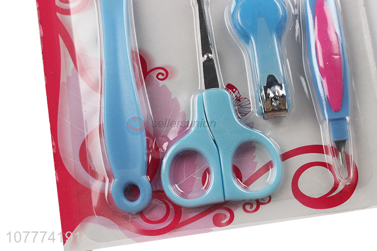 High quality 5 pieces beauty pedicure set nail cutter callus scraper set