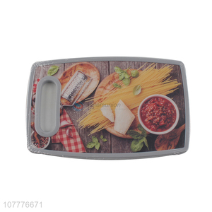 Hot sale environmental protection cutting board plastic cutting board