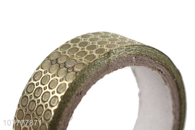 Best selling gold embossed adhesive tapes for party decoration