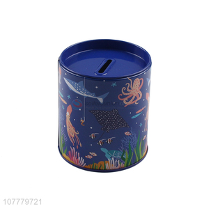 Low Price Tin Piggy Bank Fashion Cylinder <em>Money</em> <em>Box</em>