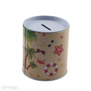 Cool Design Cylinder Tin Can Fashion <em>Money</em> <em>Box</em> Piggy Bank