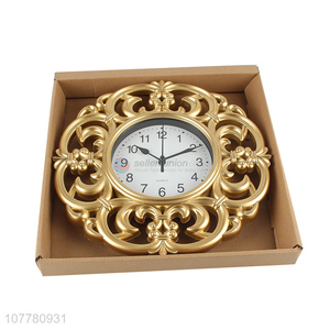 Good sale retro quartz hanging clock for home and hotel decoration