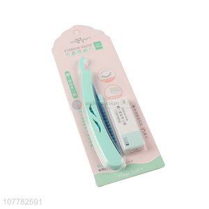 New arrival safety makeup tools folding eyebrow razor