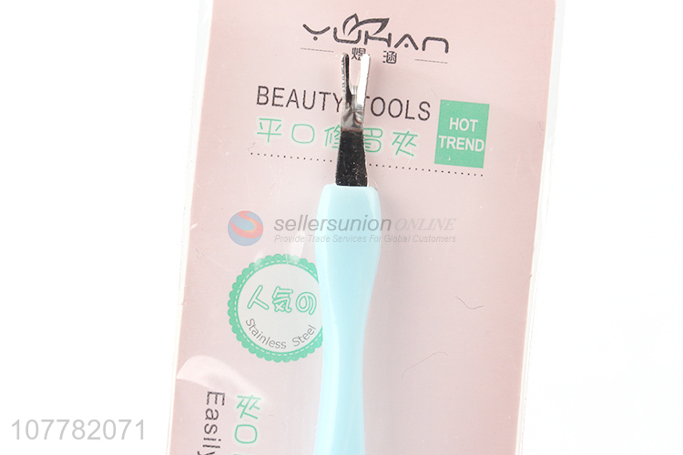 Wholesale cheap price makeup tools eyebrow tweezer