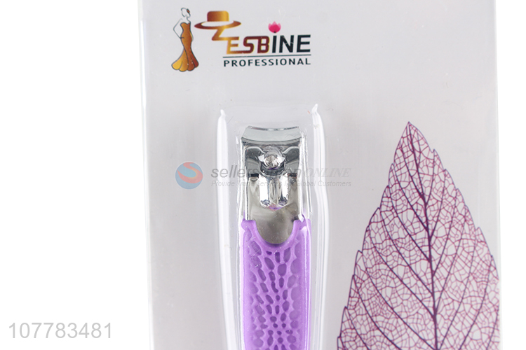 Wholesale manicure pedicure tool metal nail clipper nail cutter