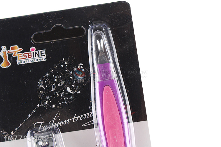 Promotional manicure pedicure kit nail cutter nail file set