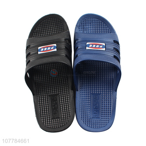 New model good quality indoor slippers men bathroom slippers