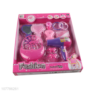 Wholesale kids pretend play dress up toy girls beauty set toys