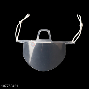 Anti-Fog Transparent Restaurant Hygiene Cook Plastic Face Shield