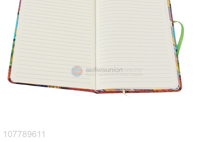 Retro design student notebook doodle parrot notebook