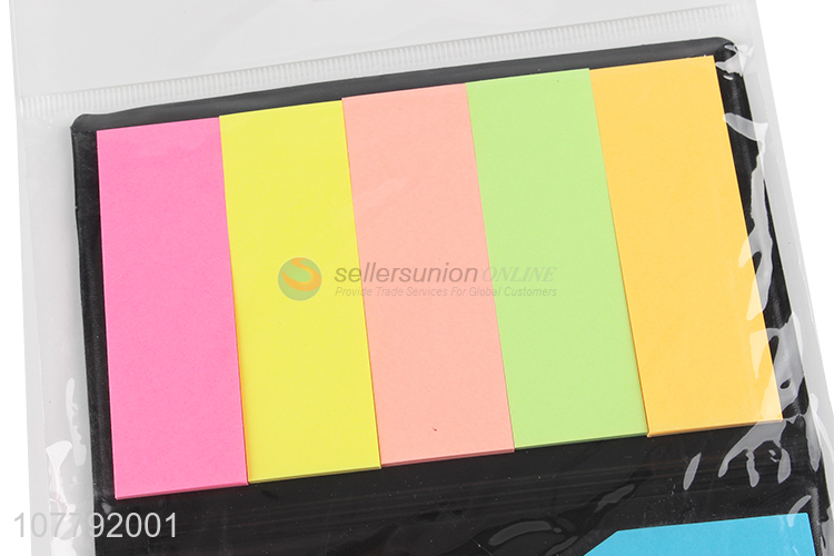 Latest design sticky memo pad adhesive note pad for school