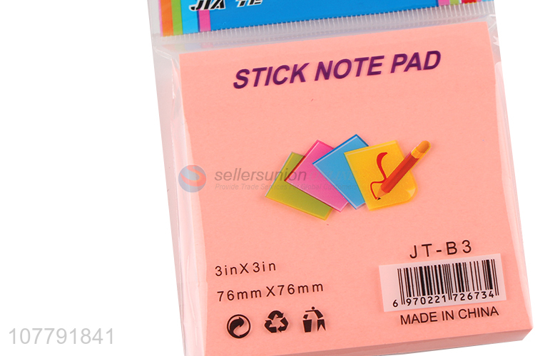 Hot sale custom shape personalized sticky notes post-it notes