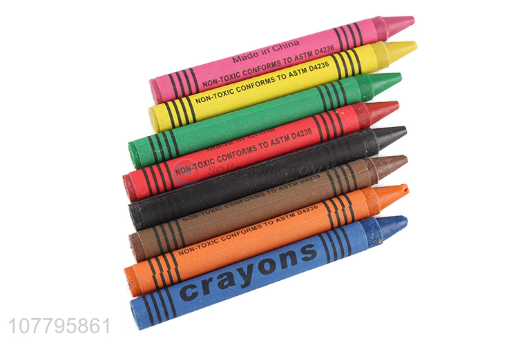 High quality color student crayon drawing tool